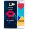Gumený kryt Red Lips na Samsung Galaxy A5(2016)