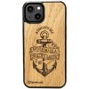 Drevený kryt Apple iPhone 14 Námorník Dub