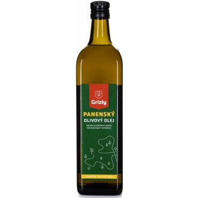 GRIZLY Olivový olej Panenský 1000 ml — Heureka.sk
