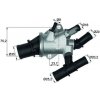 Termostat chladenia MAHLE TI 155 88