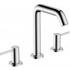 Hansgrohe Tecturis S - Umývadlová batéria s výpusťou Push-Open, 3-otvorová inštalácia, EcoSmart, chr - 73330000