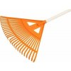 Strend Pro R130 vejárové hrable na lístie 27 zubé, 58 cm, plastové s násadou, 2110389
