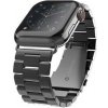 Remienok SWISSTEN kovový řemínek pro Apple Watch 42-44 mm černá 46000311