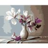 Diamondi Diamantové maľovanie MAGNÓLIE 4 40 x 50 cm bez rámu a bez vypnutia plátna