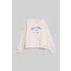 MIKINA GANT OVERSIZED SCRIPT LOGO C-NECK CRYSTAL PINK