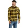Flanelová košeľa Vintage Industries Riley Yellow Check S