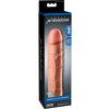 X-TENSION Perfect 2 - realistický návlek na penis - 20,3 cm - naturálny