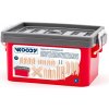 Woody Set koľají v plastovom boxe 20 ks