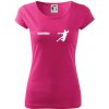 Handball sport - Dámske tričko Pure - 2XL ( Purpurová )
