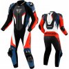 JEDNODIELNA KOŽENÁ MOTOCYKLOVÁ KOMBINÉZA HYPER RS SHIMA 50