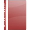 RÝCHLOVIAZAČ, S EURODIEROVANÍM, PVC, A4, DONAU, ČERVENÝ