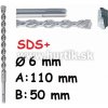 MAKITA Vrták SDS+ 6x110 V Plus