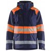 Blåkläder AB 4420 reflexní funkční bunda Námornická modr/oranžová