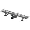Sprchový žľab Tece Linus 90 cm nerez lesk zebra 15100099