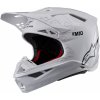 Motokrosová prilba Alpinestars Supertech S-M10 Solid biela Veľkosť: 2XL