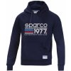 SPARCO 1977 modrá pánská mikina XXL