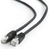 Gembird PP6-3M-BK patch RJ45 , cat. 6, FTP, 3m, čierný