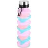 Spokey JUMP Skladacia silikónová fľaša, 550 ml
