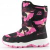 Detské snehule ALPINE PRO, IREMO Ružová,Čierna,Biela 34