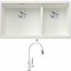 Blanco SUBLINE 480/320-U biela 523588 + Blanco MIDA-S biela 521457
