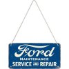Plechová ceduľa Ford - Service & Repair, 20 x 10 cm