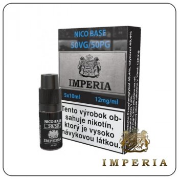 Imperia Nikotinová báza PG50/VG50 12mg 5x10ml