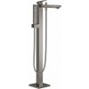Grohe Eurocube - Vaňová batéria do podlahy, s príslušenstvom, kefovaný Hard Graphite 23672AL1