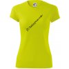Klarinet nápis - Dámske Fantasy športové (dresovina) - L ( Neonová žltá )