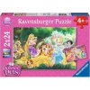 Ravensburger Disney Princess Nejlepší přátelé princezen 2 x 24 dielov