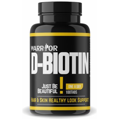 Warrior D-Biotín 100 tabliet