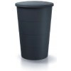 Prosperplast SMOOTH Sud na dažďovú vodu, 160l, svetlo šedá IDSM160