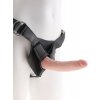 King cock - harness with realistic penis natural 17.8 cm