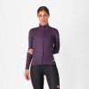 CASTELLI Cyklistická zateplená bunda - PERFETTO AIR W - fialová M