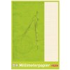 Milimetrový papier Herlitz, A4, 80 g, 25 listov