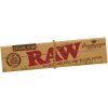 RAW® Papieriky RAW Connoisseur Organic Hemp King Size Slim s filtrami 32 ks
