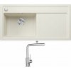 Blanco ZENAR XL 6 S biela soft 527187 + Blanco MILA chróm 519414