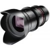 Samyang Širokouhlý objektív Samyang MF 35mm T1.5 Video DSLR II MFT - plynulá clona, ozubený prstenec pre follow focus, možnosť 4K, najbližšia zaostrovacia vzdialenosť 30 cm, vrátane príslušenstva