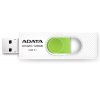 A-Data ADATA Flash Disk 64GB UV320, USB 3.1 Dash Drive, biela/zelená AUV320-64G-RWHGN