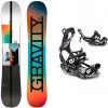 Gravity Symbol 25/26 pánsky snowboard + Raven Fastec FT360 black viazanie - 161 cm wide + S (EU 35-40)