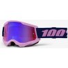 MX Okuliare 100% STRATA 2 Purple - Red/Blue Mirror Lens