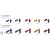 náhradné piny EXUSTAR E-ESS088 40 ks 4mm 4 mm - strieborné - sada 40 ks