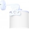 Luminex | Detská nástenná lampa SWEET 1xE27/15W/230V biela/modrá/medvedík | LU9417A