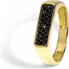 Blink-Blink Prsteň s čiernymi diamantami 0.15 ct 1474ZCDG