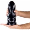Hung Lock Crown, vinylové dildo s Vac-U-Lock 25 x 7,5–10 cm