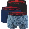 Hugo Boss cotton stretch modern blue logo Hugo & dark color combo