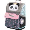 BAAGL Školská aktovka Zippy Panda A-7699 16 L sivá
