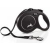 Vodítko FLEXI Classic New L opasok 5m/50kg čierna