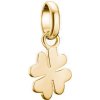 THOMAS SABO CONNECT prívesok charm Lucky clover gold-plated CC1202-413-39