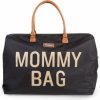CHILDHOME TAŠKA MOMMY BAG ČIERNA/ZLATÁ