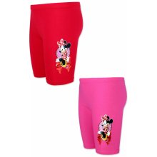 Setino Dievčenské krátke legíny Minnie Mouse 14 ružová